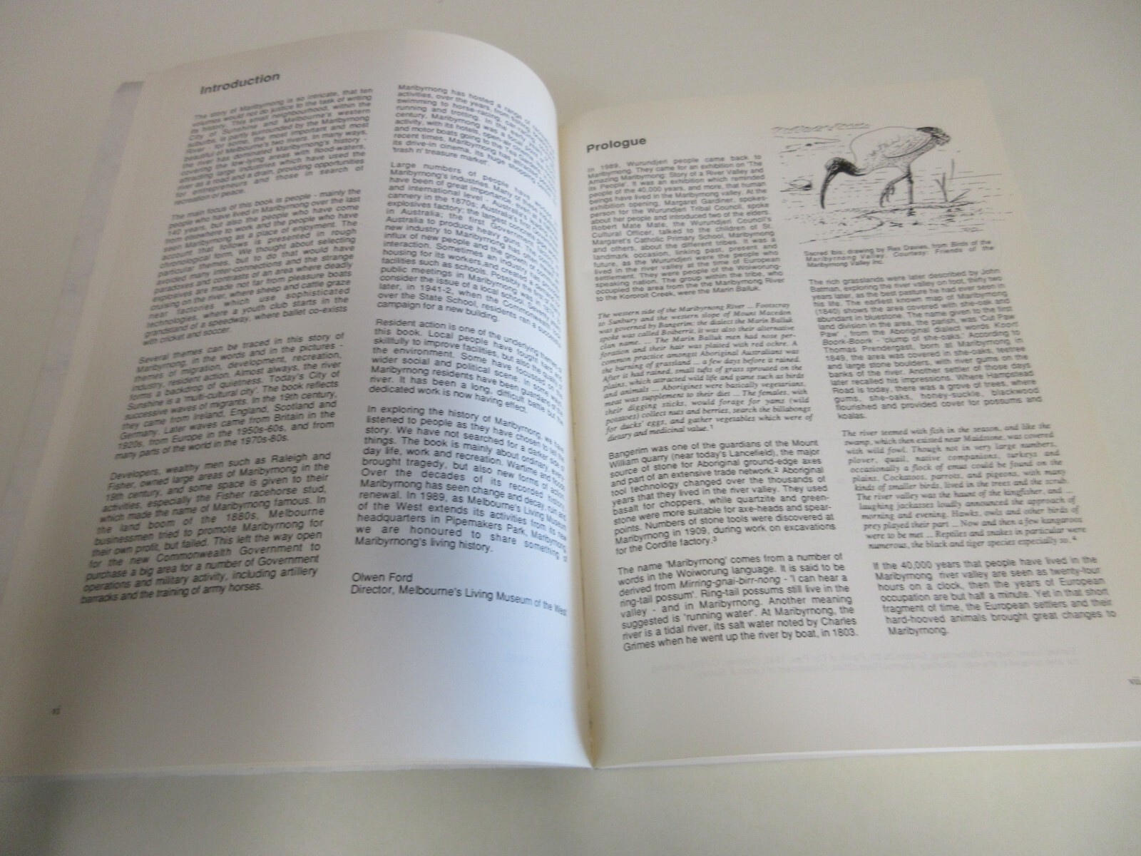 Maribyrnong: Action in Tranquillity – Olwen Ford & Pamela Lewis – 88 Pages, 1989