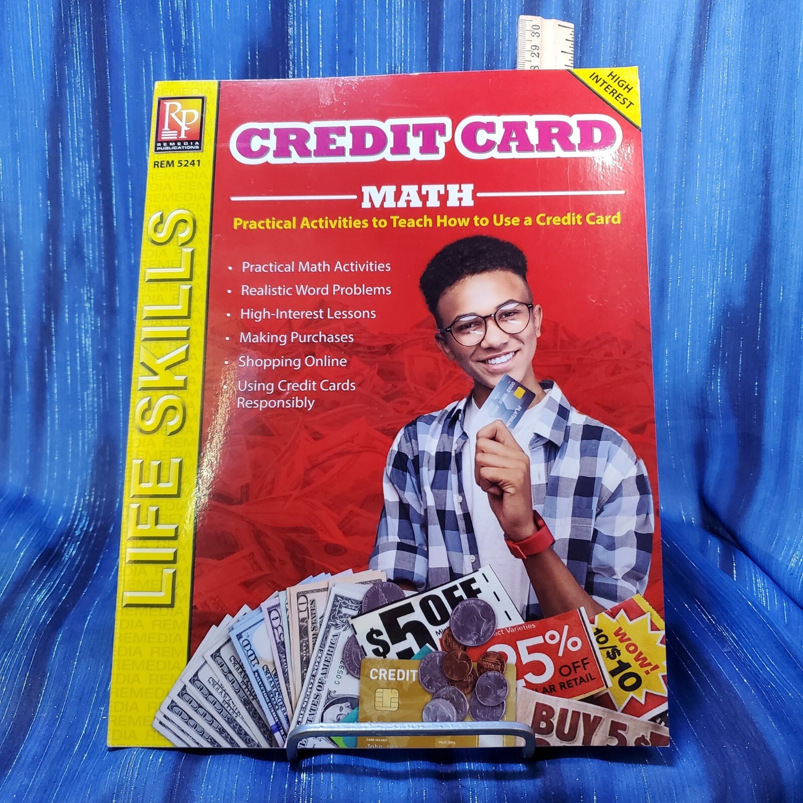 Remedia Publications Credit Card Math: Life Skills Math Series Brand New!