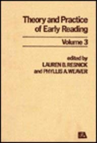 Theory and Practice of Early Reading: Volume 3