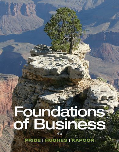 Foundations of Business – Standalone book – paperback, 1285193946, Pride