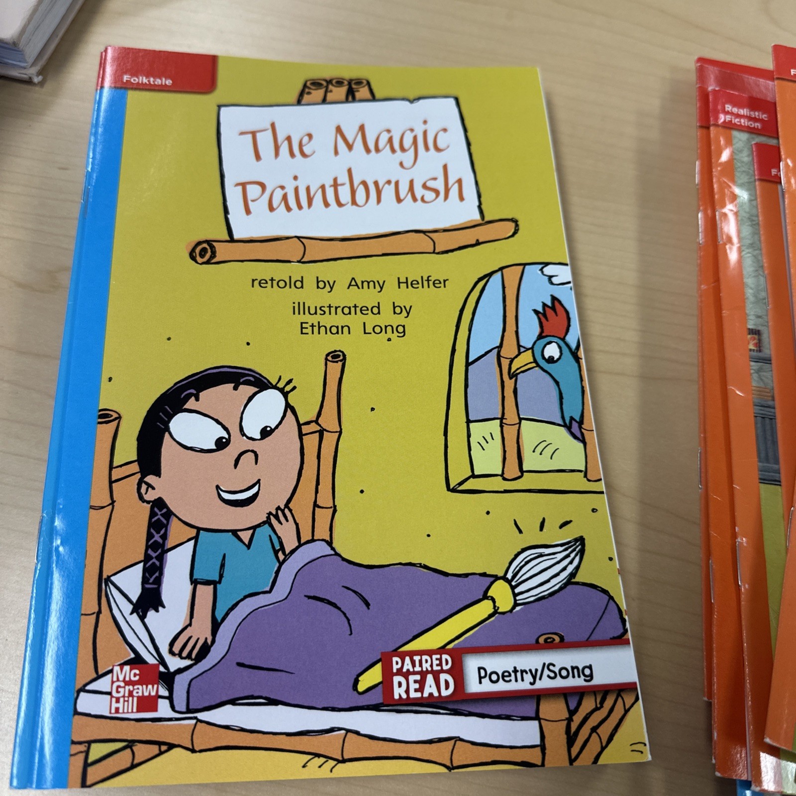 McGraw Hill Paired Reading Books