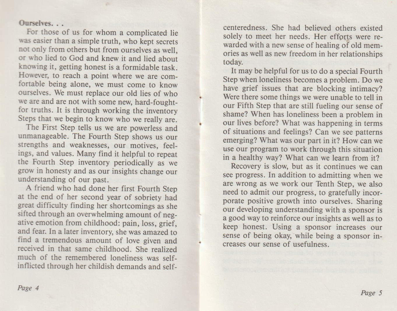 Pocket Power Series: Loneliness by Hazelden (1986) Alcoholics Anonymous