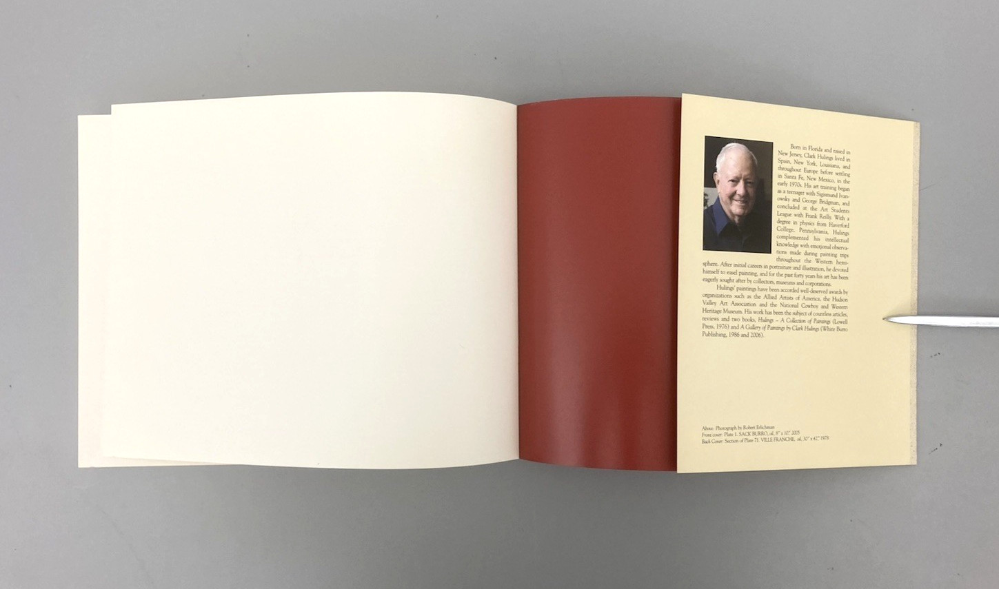 A Gallery of Paintings by Clark Hulings Softcover Book