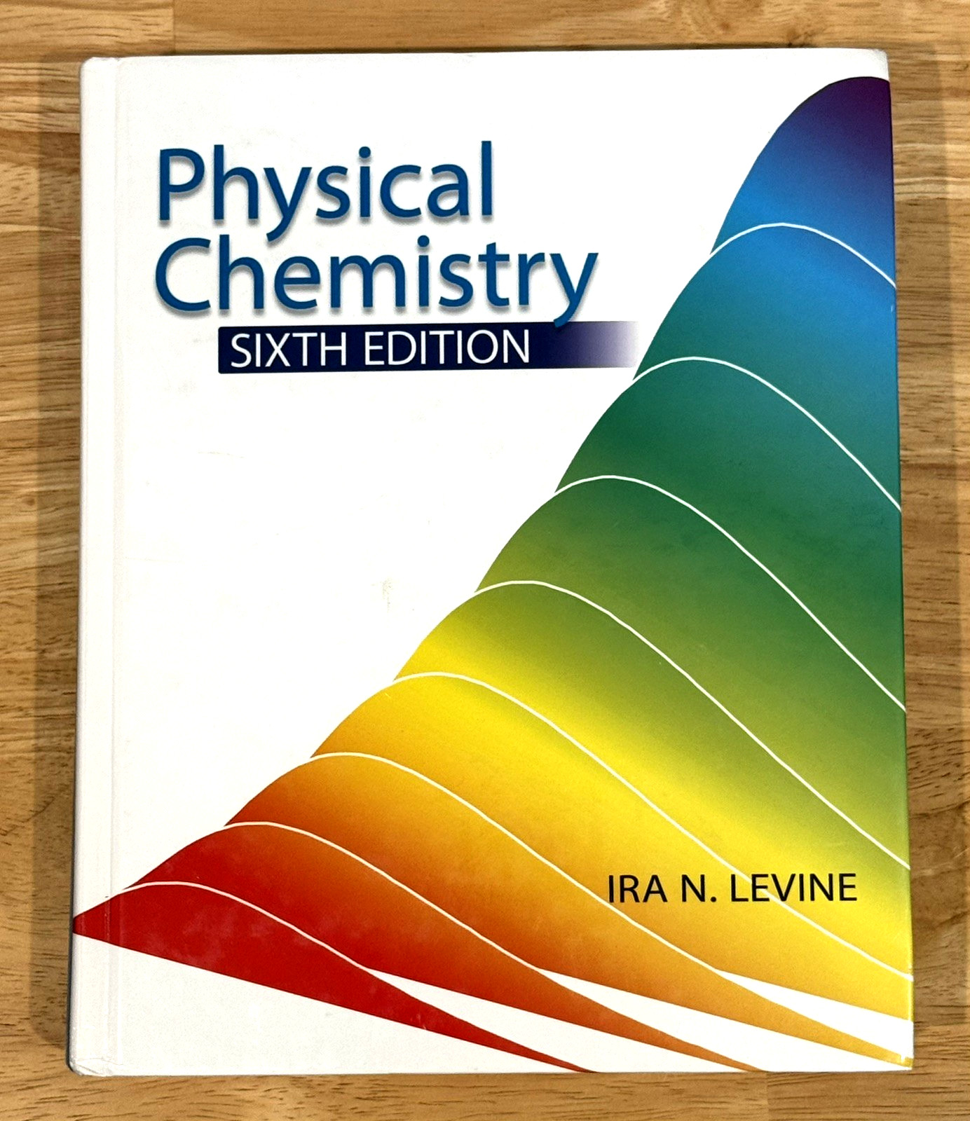 Physical Chemistry 6th Edition Ira N. Levine Hard Cover Textbook 2008