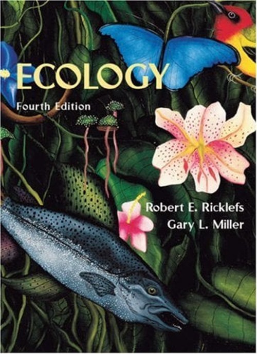 Ecology Hardcover Robert E., Miller, Gary L. Ricklefs