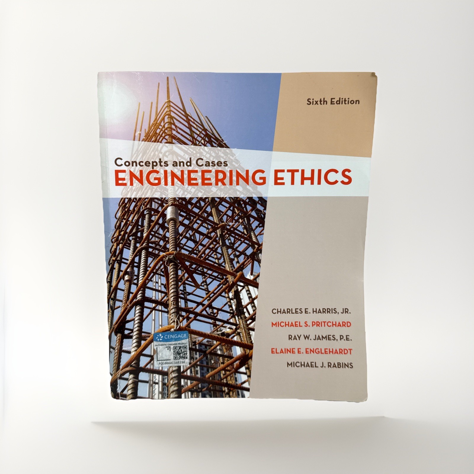 Engineering Ethics: Concepts and Cases 6th Edition Harris Pritchard James Rabins