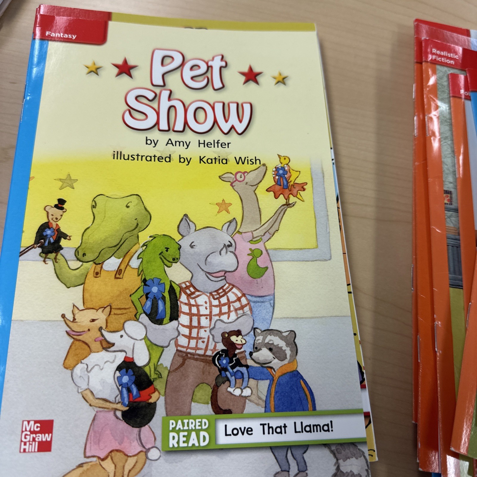 McGraw Hill Paired Reading Books