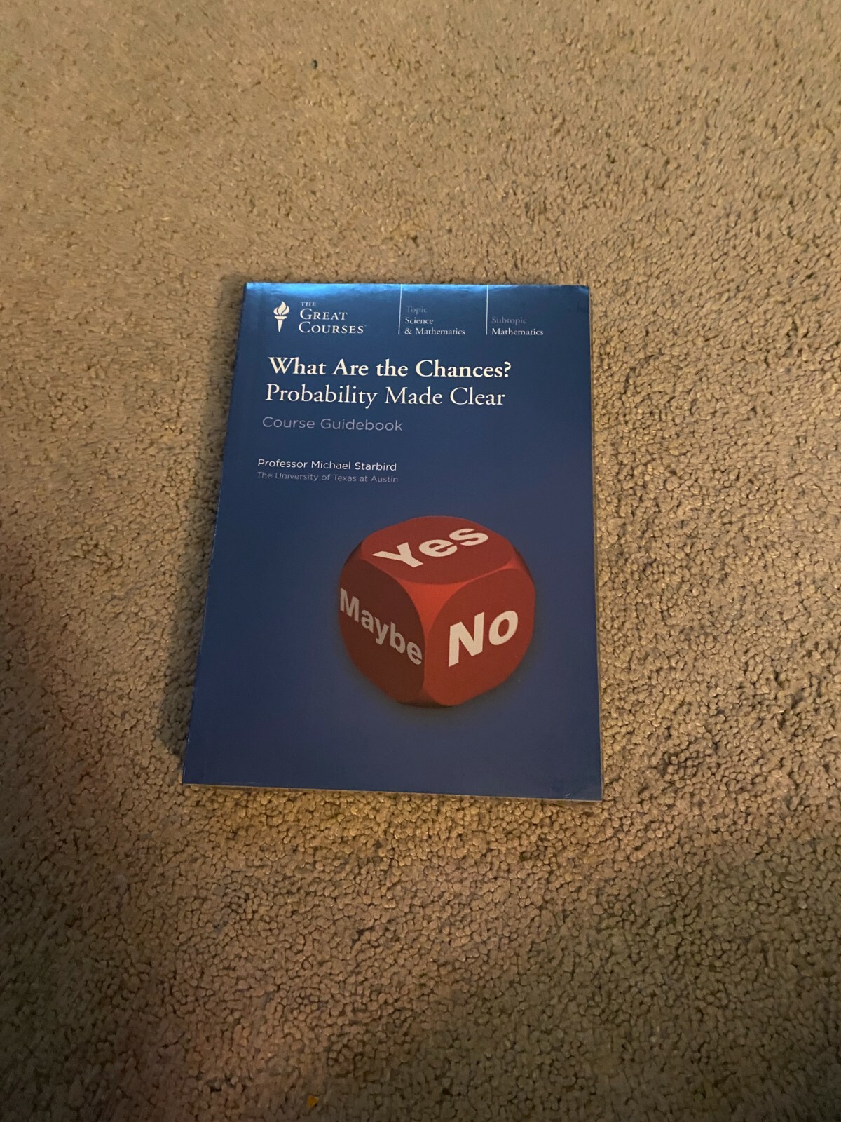 What Are the Chances? Probability Made Clear by Michael Starbird DVD NEW