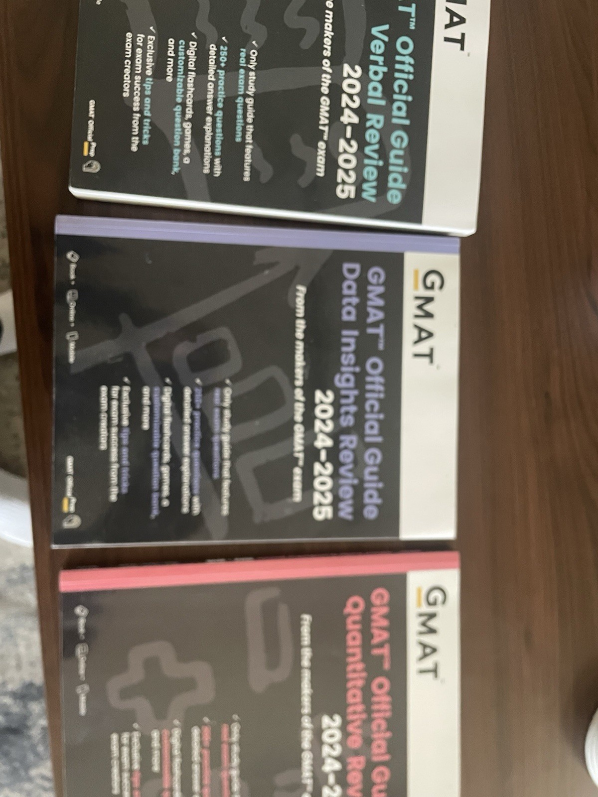 GMAT Official Guides 2024-2025 Book Bundle. Brand New Never Used!! Make Offer.