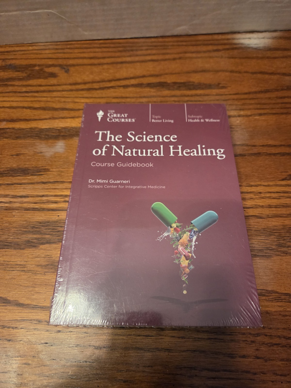 Science of Natural Healing Course Guidebook + 4 DVD Great Courses Brand New