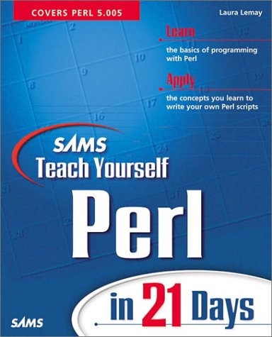 SAMS TEACH YOURSELF PERL IN 21 DAYS (SAMS TEACH By Laura Lemay *Mint Condition*