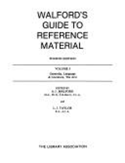 Walford’s Guide to Reference Material : Generalities, Languages,