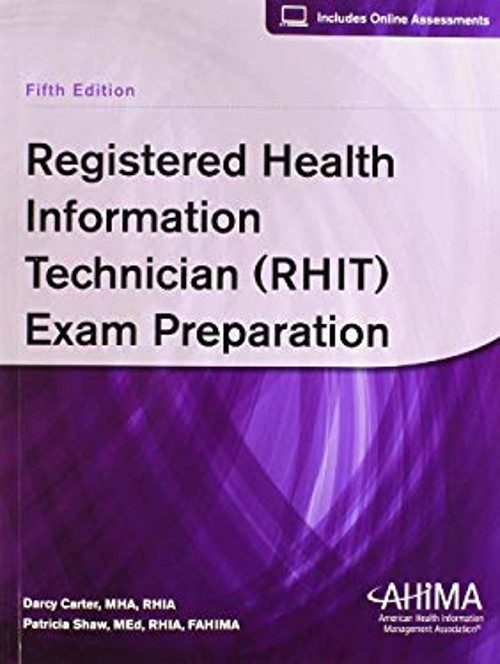 Registered Health Information Technician RHIT Exam Preparation, 5