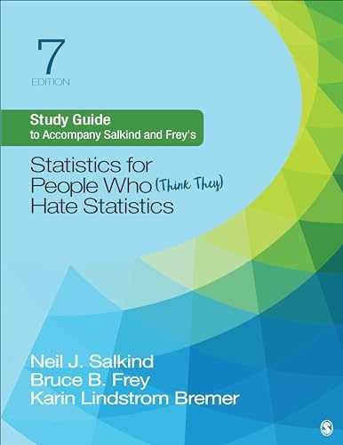 Study Guide to Accompany Salkind – Paperback, by Salkind Neil J.; – Very Good h