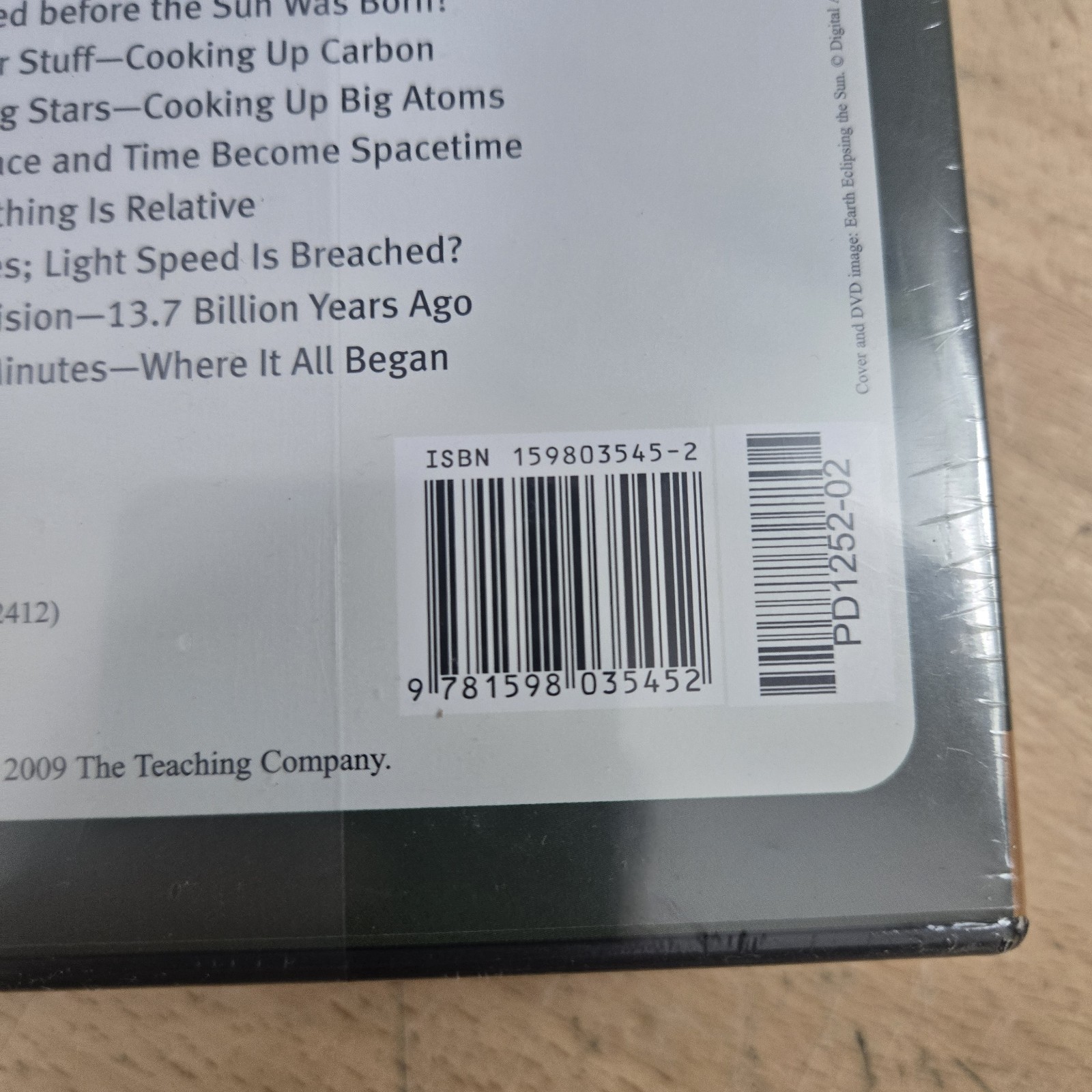 The Great Courses: Physics of History DVD Part 1 & 2 w/Guidebook NEW SEALED