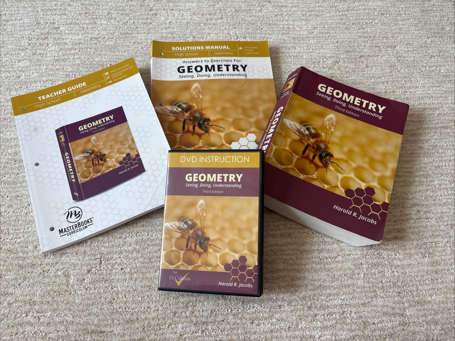 Geometry: Seeing, Doing, Understanding Third Addition Manual+teachers Guide+CDs