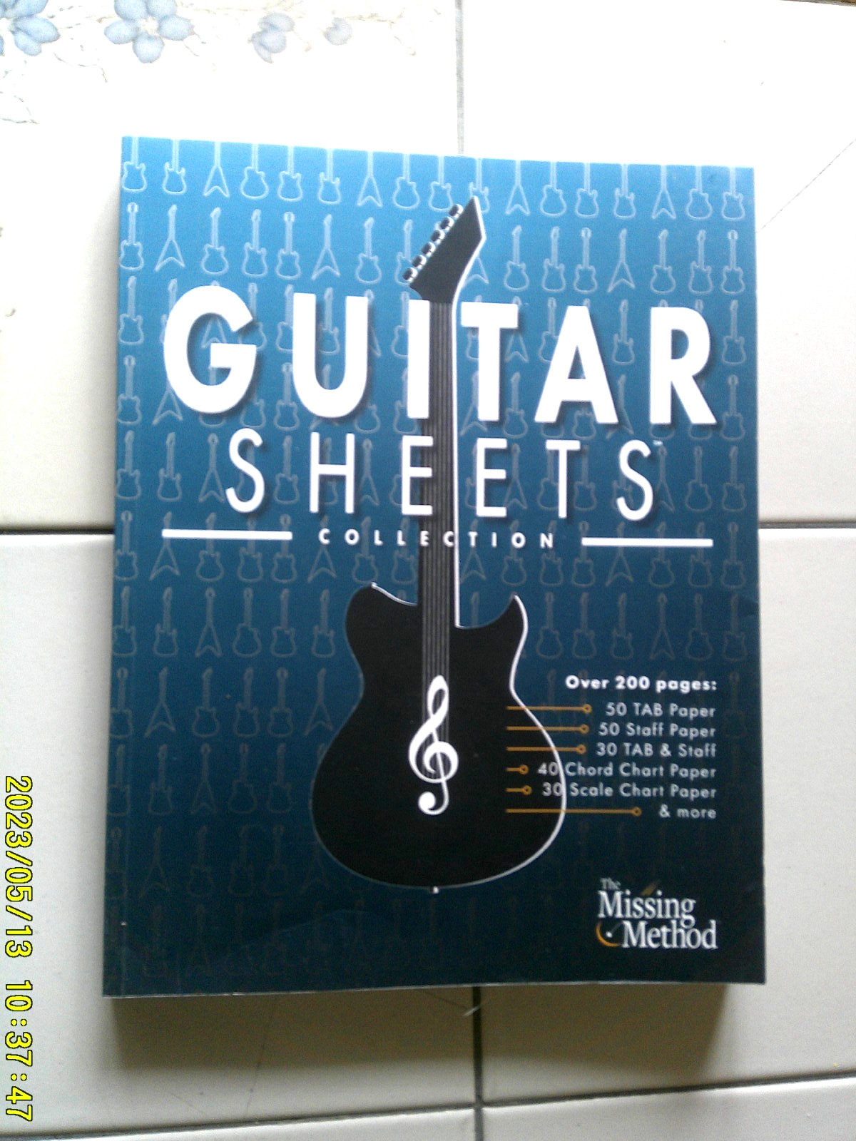 Guitar Sheets Collection: Over 200 Pages Of Blank Tab Paper, Staff Paper, New