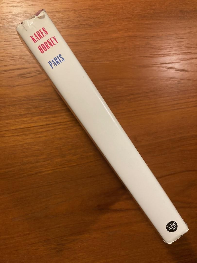 Karen Horney by Bernard J. Paris (First Edition, 1994, Hardcover)