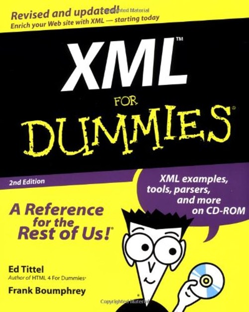 XML for Dummies Paperback Ed Tittel