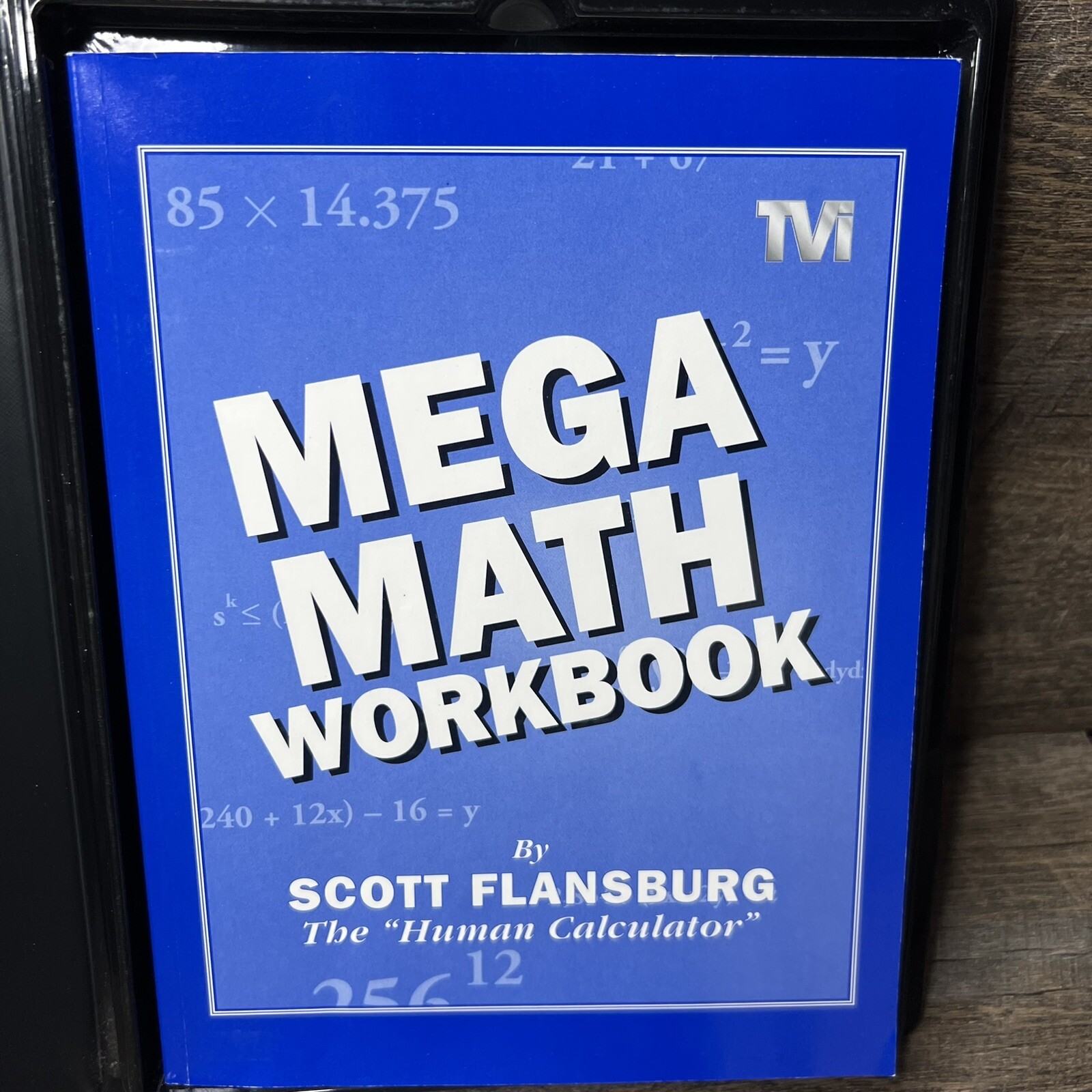 Mega Math Cassettes VHS Workbook Scott Flansburg & Kevin Trudeau Box Set M1