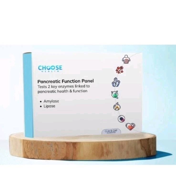 Pancreatic Function Test | 2 in 1 at Home Test | Amylase | Lipase | Cap & CLIA