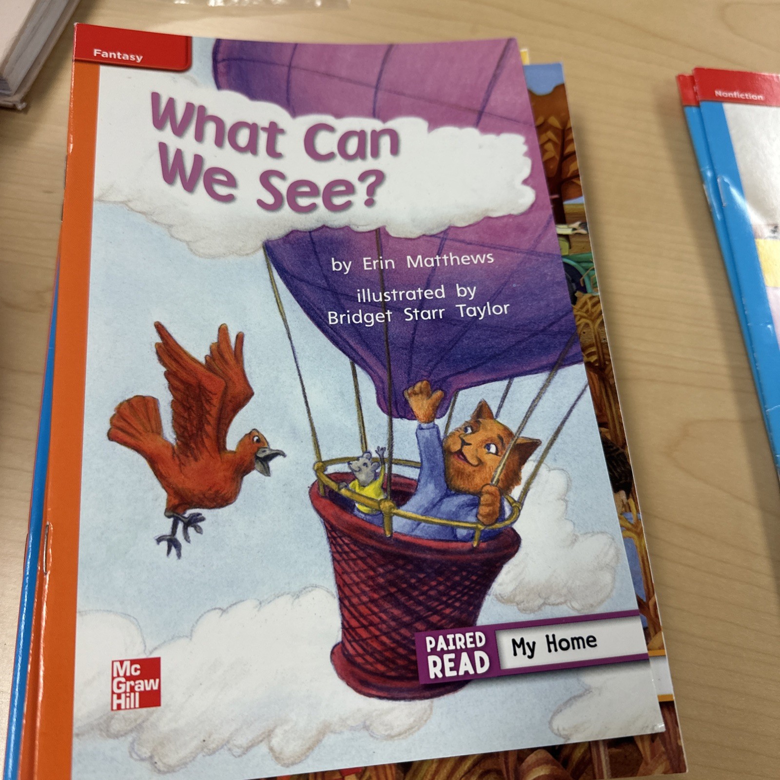 McGraw Hill Paired Reading Books