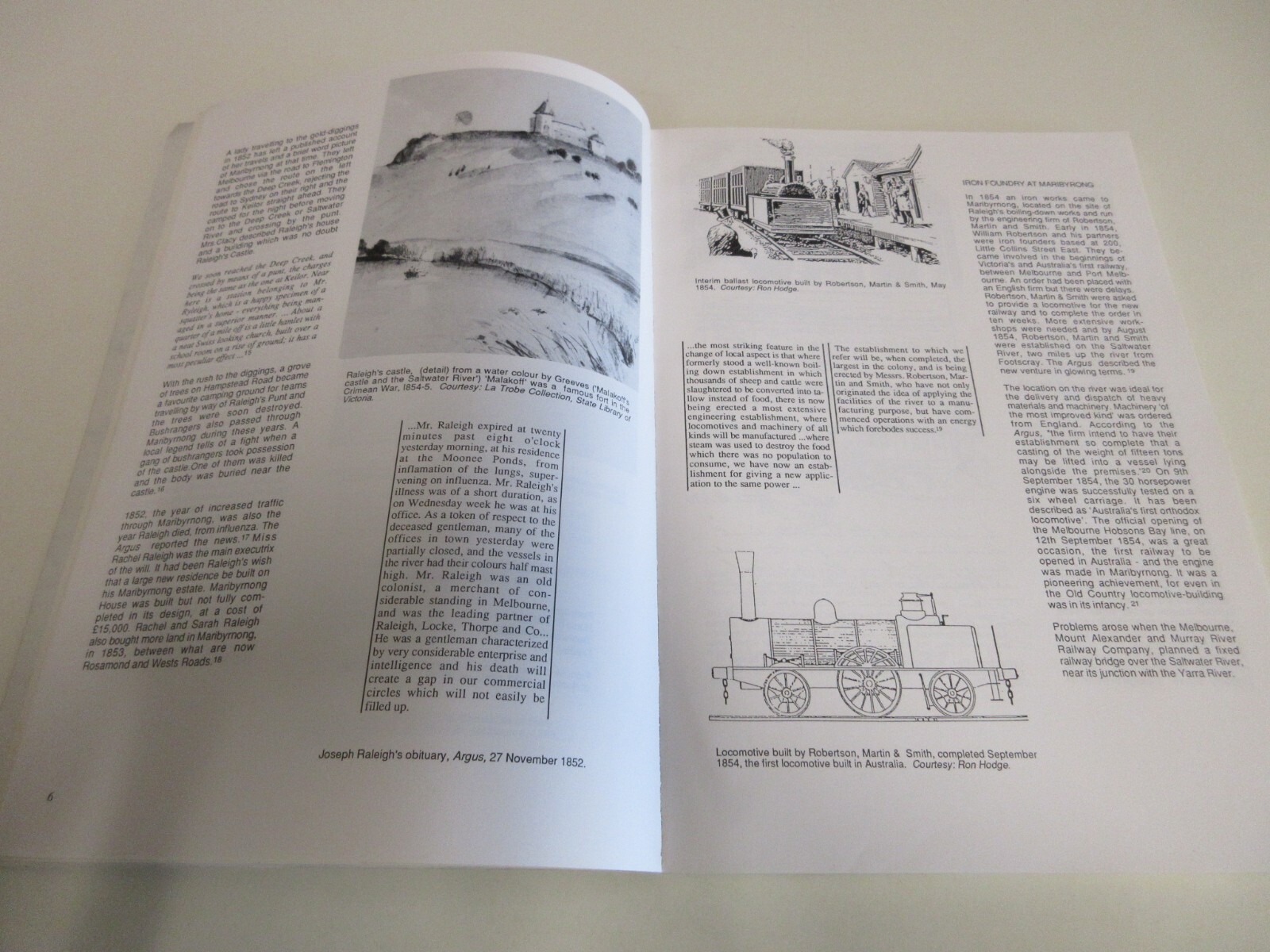 Maribyrnong: Action in Tranquillity – Olwen Ford & Pamela Lewis – 88 Pages, 1989