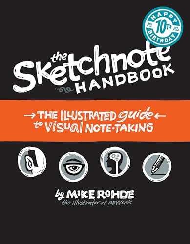 Sketchnote Handbook, The: the illustrated – Paperback, by Rohde Mike – Very Good