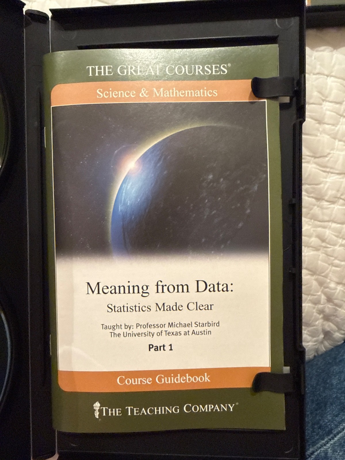 Meaning from Data : Statistics Made Clear by Michael Starbird (DVD)