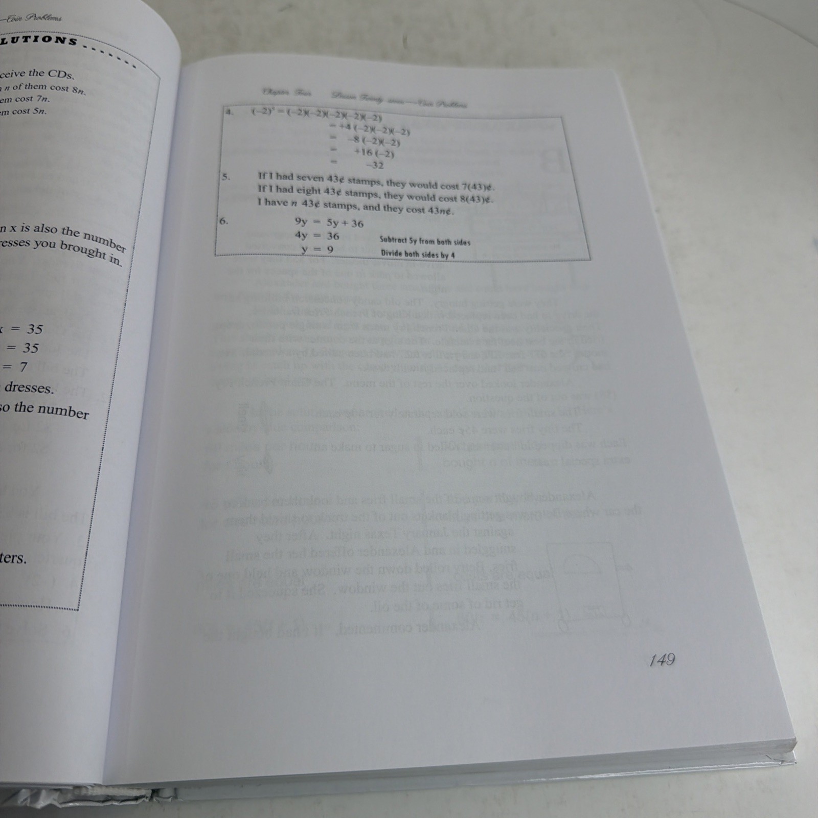 Life of Fred Beginning Algebra Expanded Edition by Stanley F. Schmidt