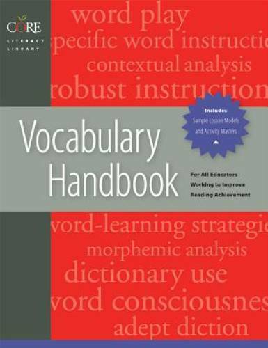 Vocabulary Handbook (Core Literacy Library) – Paperback By Diamond, Linda – GOOD