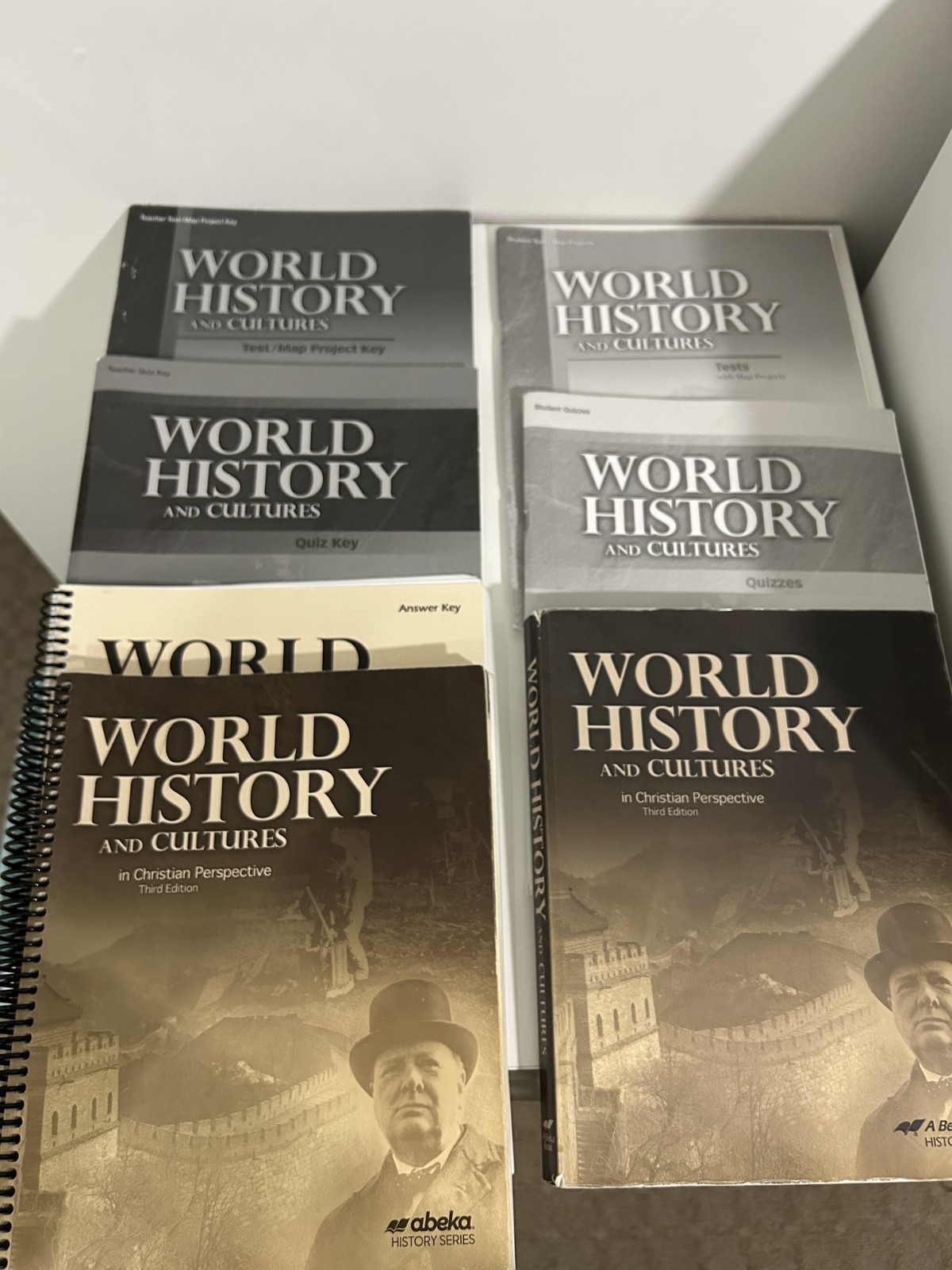 Abeka World History And Cultures, 3rd Edition, Student Textbook and Teacher Keys
