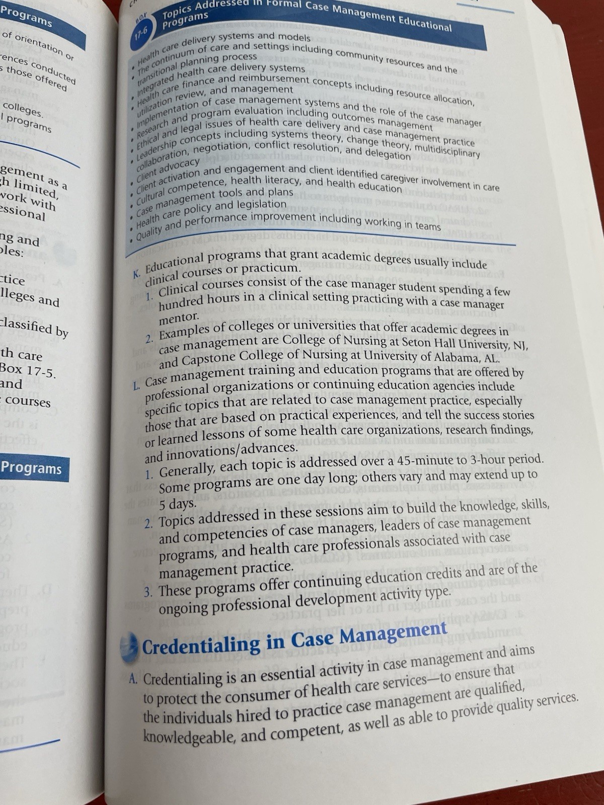 CSMA Core Curriculum for Case Management Third Edition PB Tahan & Treiger 2017