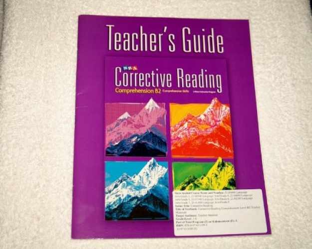 Corrective Reading Comprehension – Spiral-bound, by McGraw Hill – Very Good