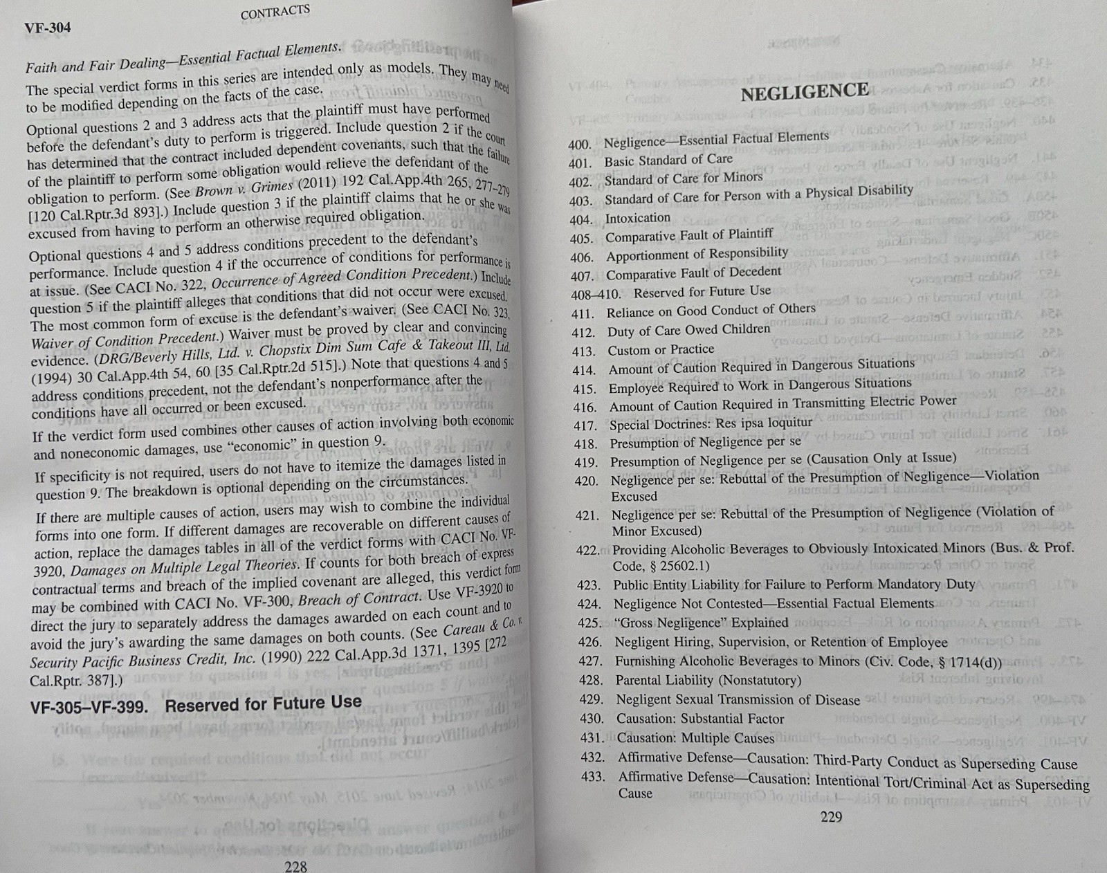Judicial Council of California Civil Jury Instructions CACI Lexis Nexis 2025