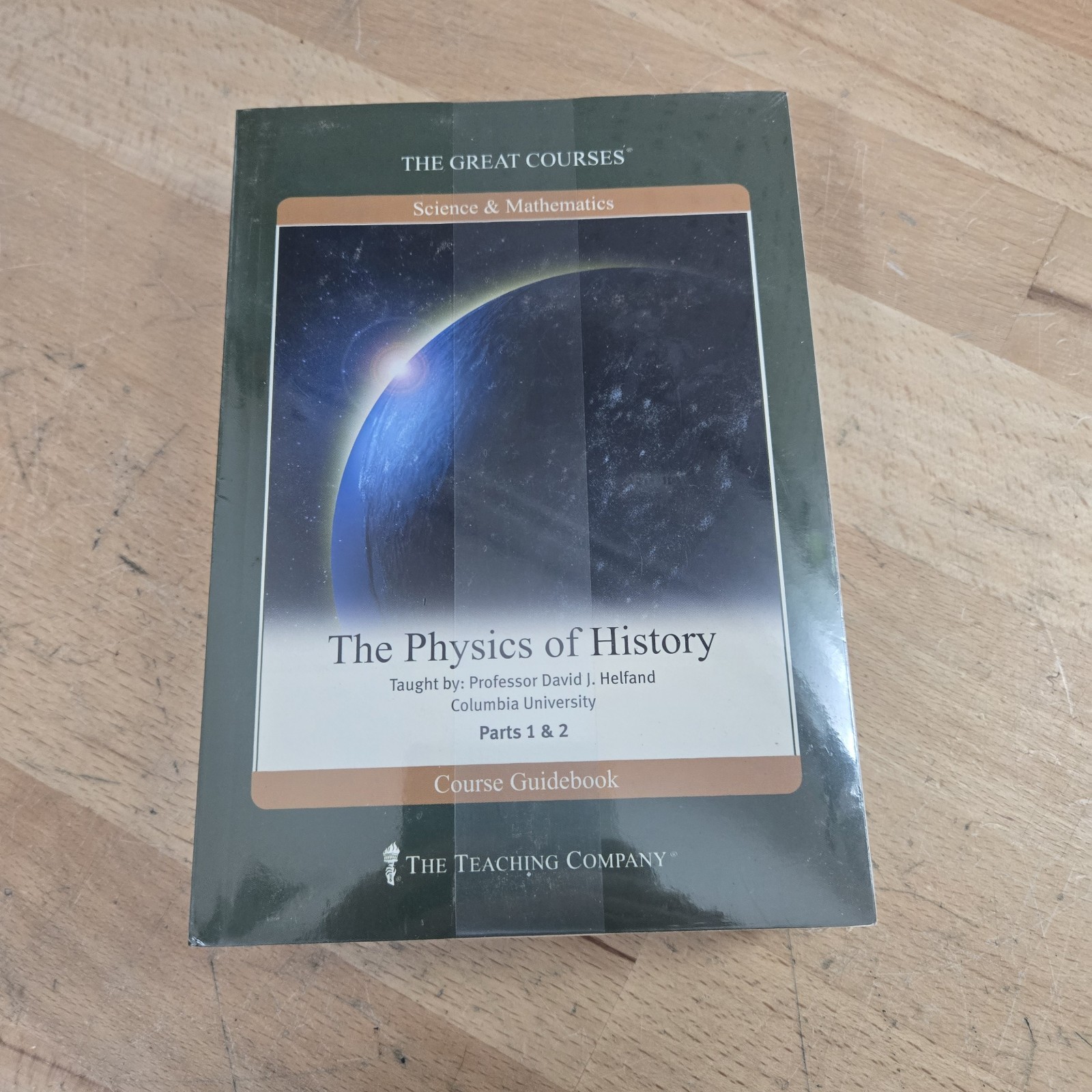 The Great Courses: Physics of History DVD Part 1 & 2 w/Guidebook NEW SEALED