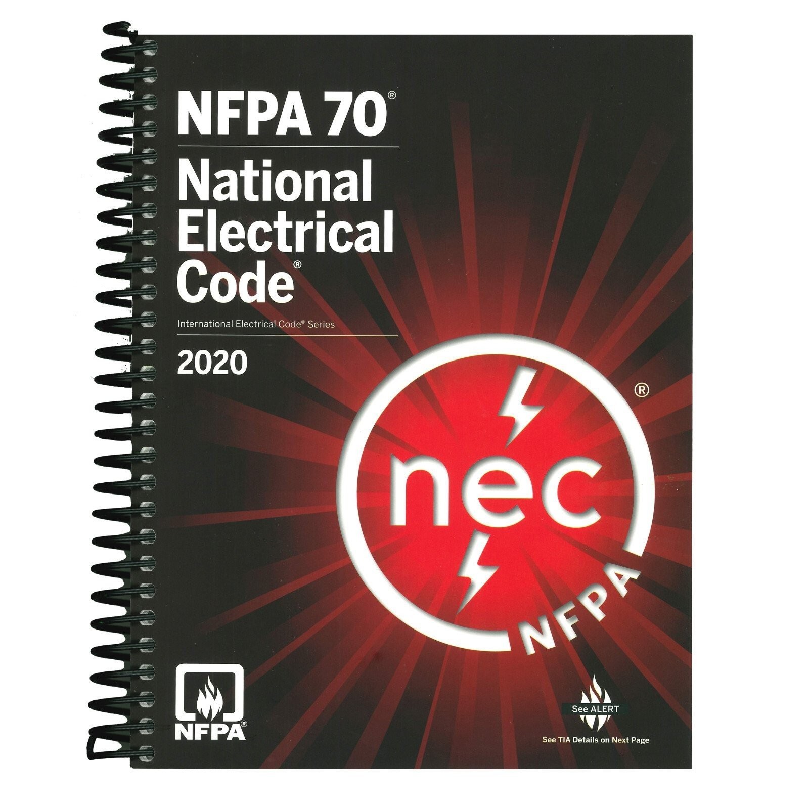 NFPA 70 NEC 2020 National Electrical Code by NFPA (2020, Spiral bound)