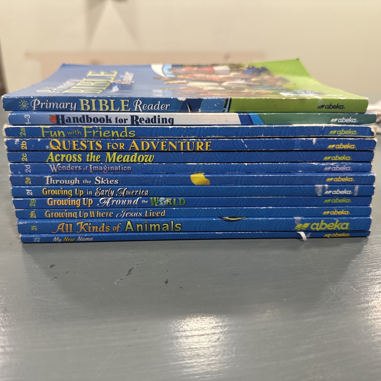 Abeka 2nd Grade Readers Lot of 12