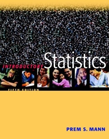 INTRODUCTORY STATISTICS By Prem S. Mann – Hardcover *Excellent Condition*