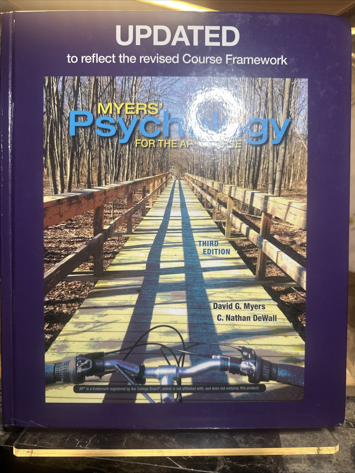 Myers Psychology AP Updated Course Framework Third Edition Scientific Biological
