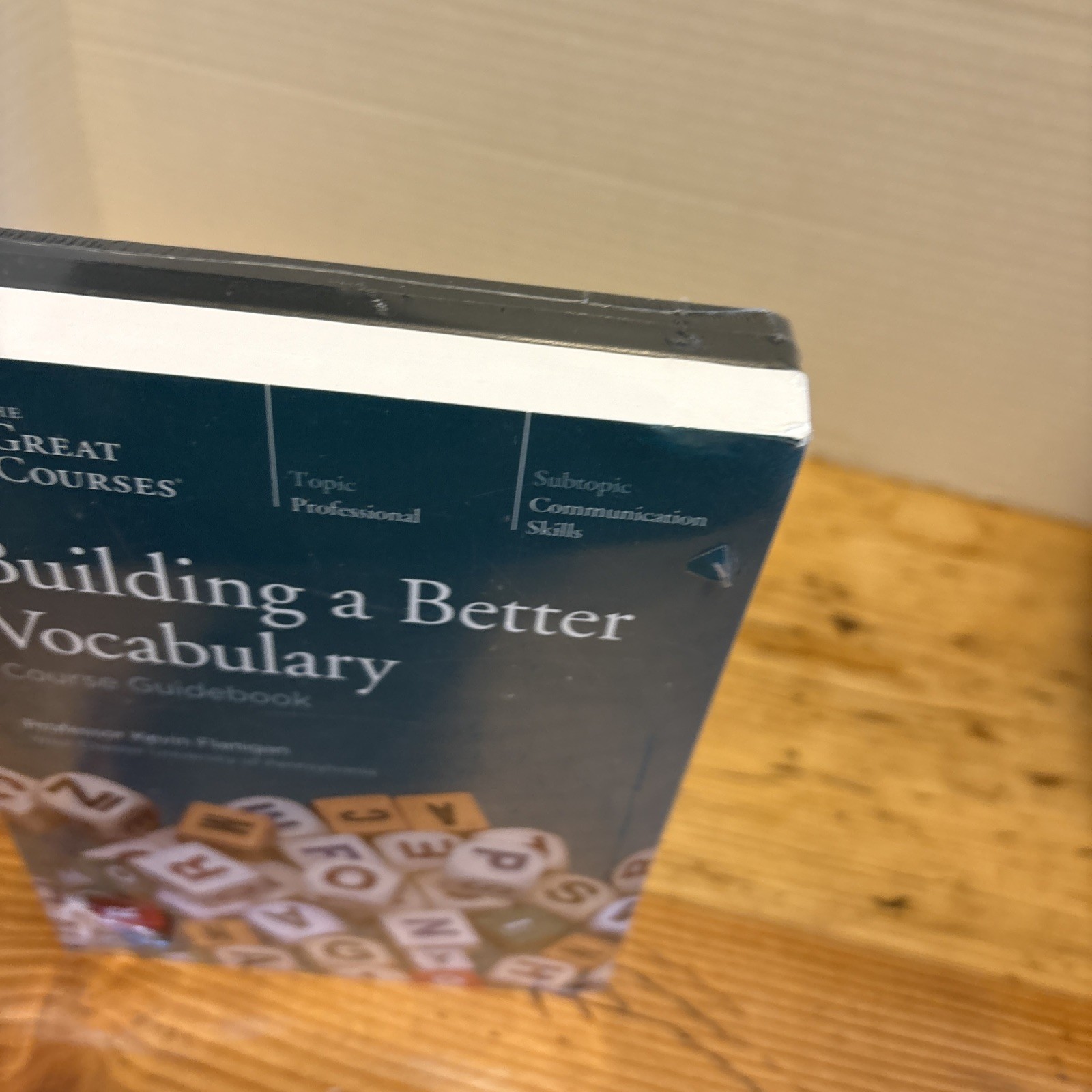 The Great Courses Building a Better Vocabulary DVD & Guidebook Set SEALED (a49