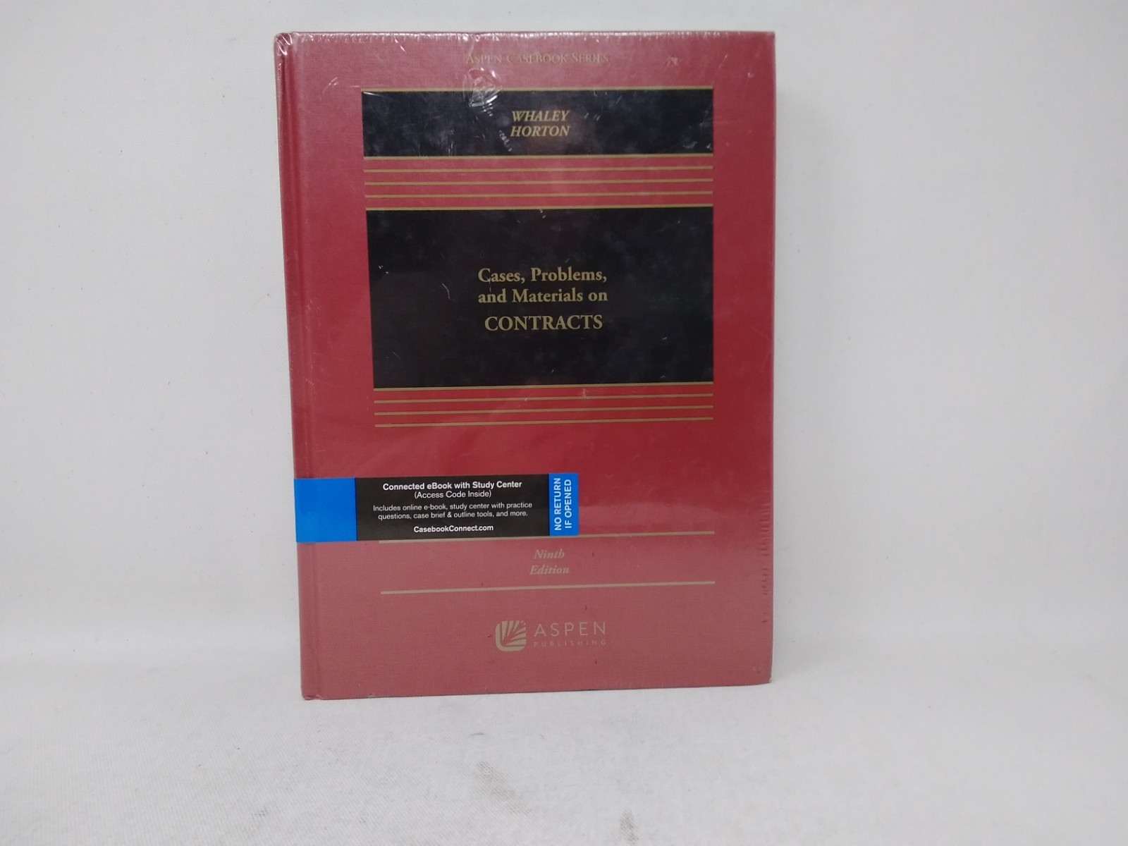 Aspen Casebook Series: Cases, Problems, and Materials on Contracts 9th Ed.