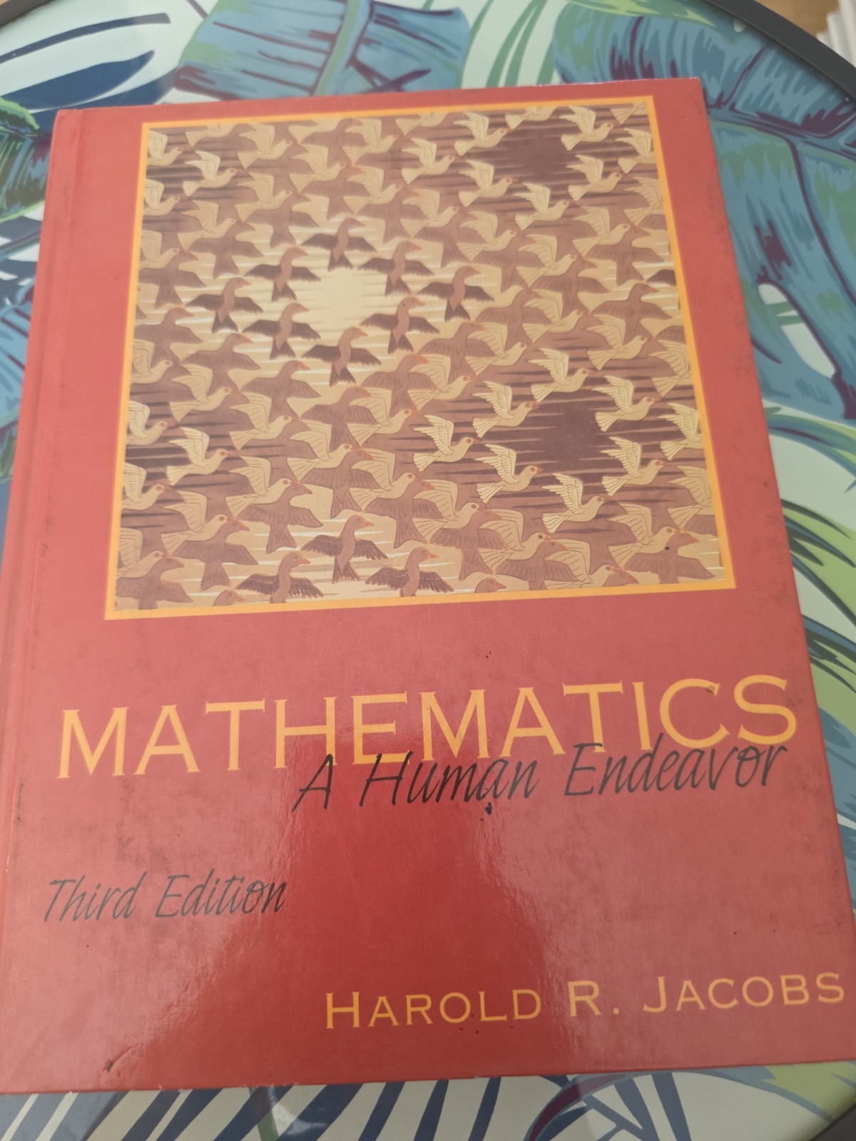 Mathematics: A Human Endeavor (3rd Edition) – Hardcover – GOOD