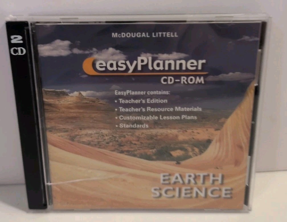 Earth Science : Easy Planner by Not Available (2003, CD-ROM) B28