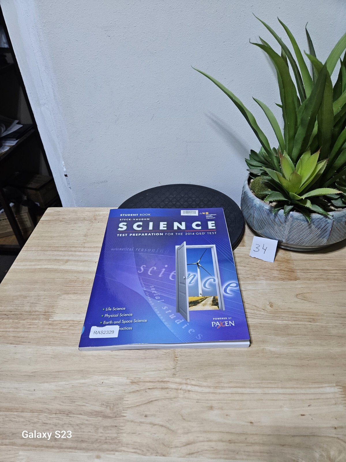 Steck-Vaughn Science: Test Preparation for the 2014 GED Test – UNUSED STUDENT