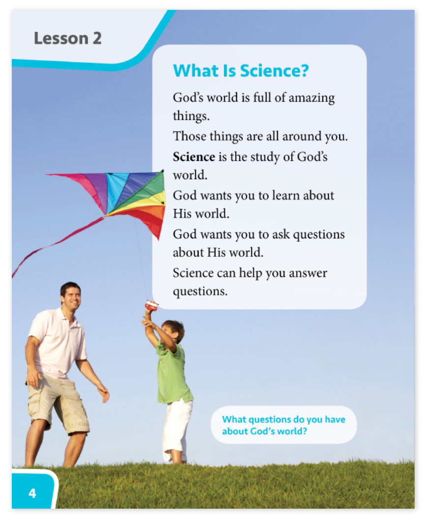 NEW BJU Press Bob Jones 1st grade SCIENCE 1 STUDENT EDITION TEXT 4th Ed textbook