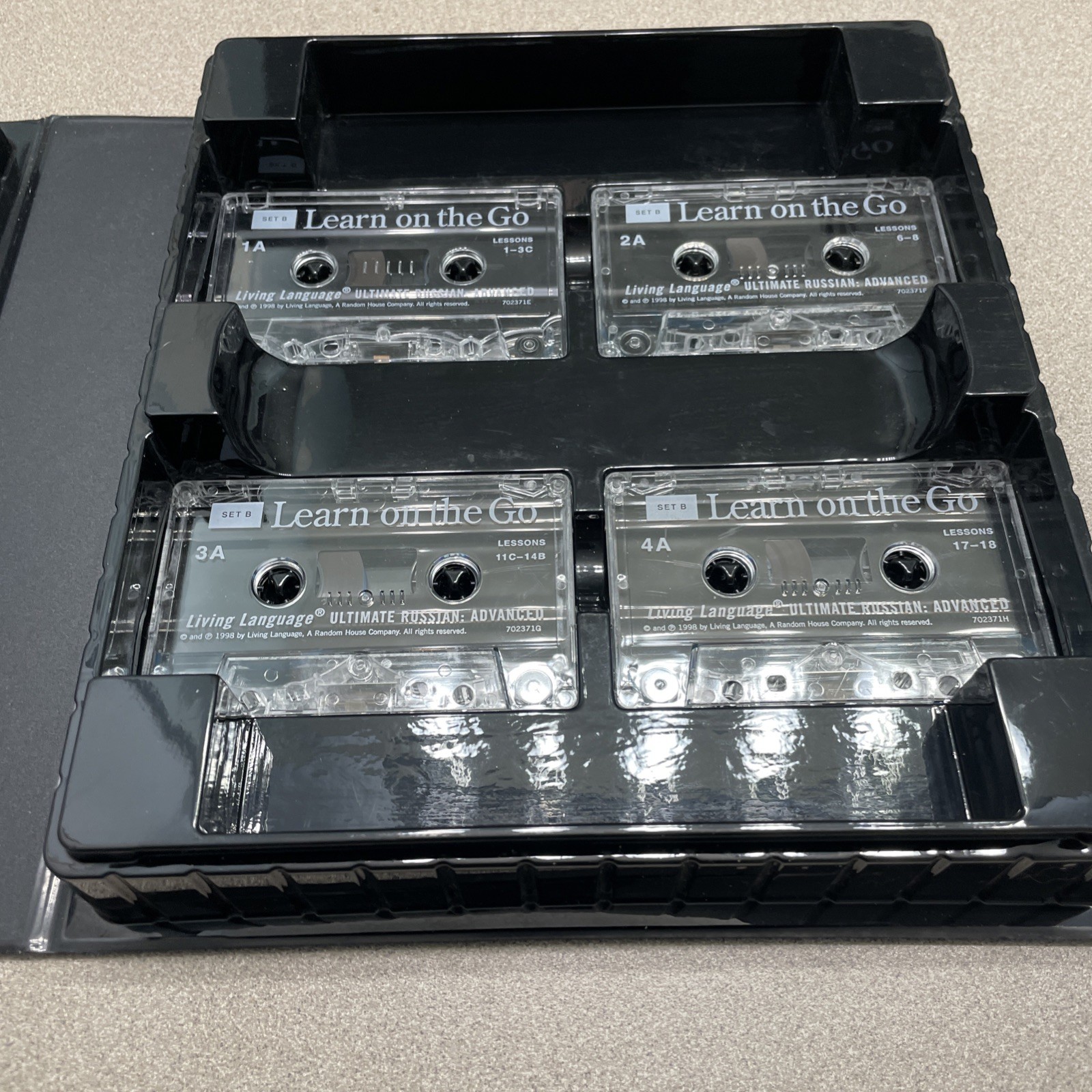 Ultimate Russian Advanced Living Language Course 8 Cassettes W/ Textbook