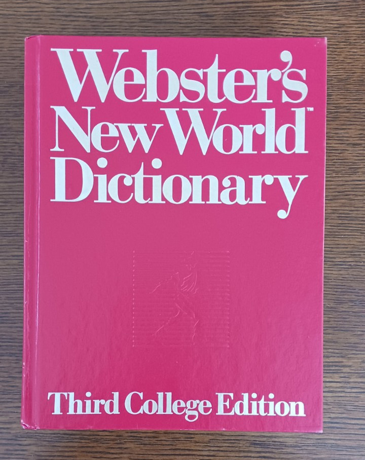 Websters New World Dictionary Third College Edition 1988 Hardcover