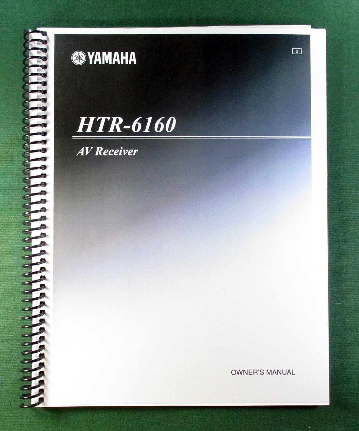 Yamaha HTR-6160 Instruction Manual: 144 Pages & Protective Covers!