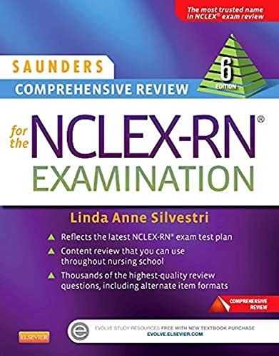 Saunders Comprehensive Review for the NCLEX-RN Examination – VERY GOOD